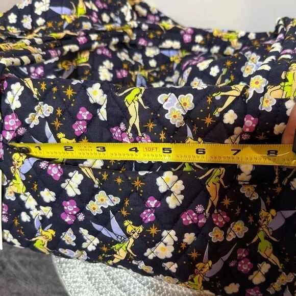 Vera Bradley Disney Large Traveler Duffel Bag in Tinker Bell’s Flight NWT